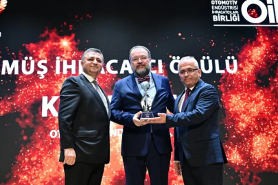 Koluman Otomotiv ihracatta gümüş ödüle layık görüldü