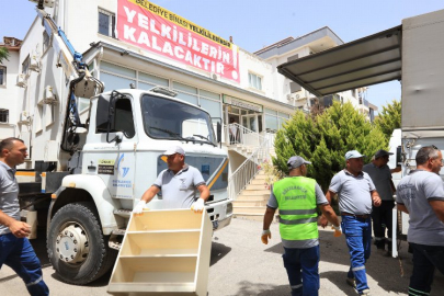 Terk edilmiş Otizm okulu boşaltıldı