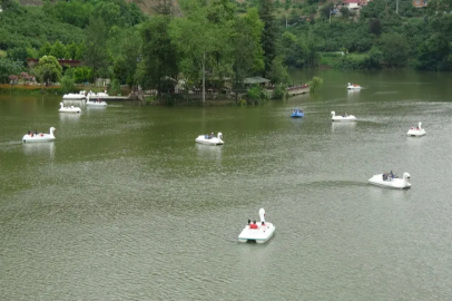 Pedal Boat Activity in Sera Lake