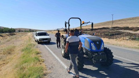 Gece evinin önüne park ettiği otomobilini sabah dere yatağında buldu