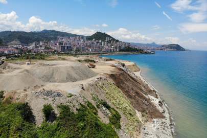 Giresun Adası manzaralı çöplük