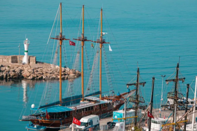 The world-famous Antalya Marina has fallen silent