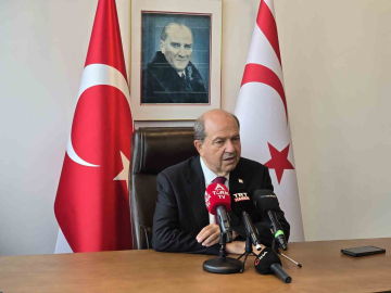 KKTC Cumhurbaşkanı Tatar: “Kıbrıs’ta iki devletin eşit egemenlik temelinde yaşayabileceği bir çözüm öneriyoruz"