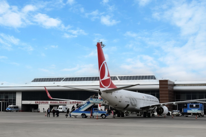 Erzurum Havalimanı’nda Ekim Ayı Rekoru