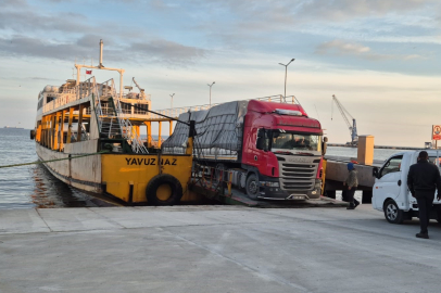 Tekirdağ’dan Ro-Ro Seferleri Yoğun İlgi Görüyor