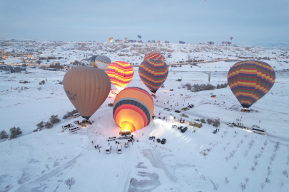 Kapadokya’da Balon Turları Askıya Alındı