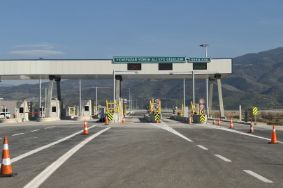 Aydın-Denizli Otoyolu'nda Yenipazar Gişeleri Açıldı