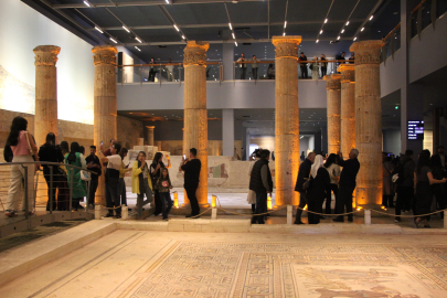 Zeugma Mozaik Müzesi bayramda ziyaretçi akınına uğruyor
