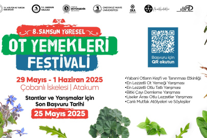 Samsun’da Lezzet Şöleni: Yöresel Ot Yemekleri Festivali Başlıyor