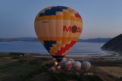 Salda Gölü’nde Bayram Öncesi Turizm Hareketliliği