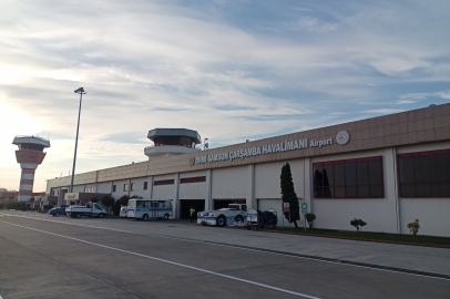 Samsun-Çarşamba Havalimanı Yılın İlk Yarısında 718 Bin Yolcuya Hizmet Verdi