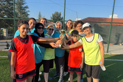 Ormana’da 50 Yaş Üstü Kadınlardan Futbol Turnuvası