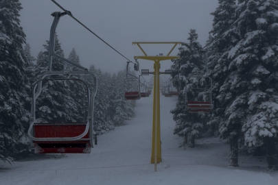 Bursa, Uludağ’da Kar 10 Santime Ulaştı