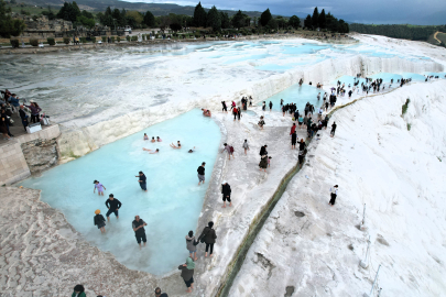 Pamukkale, Karahayıt’ta Yılbaşı Tatilinde Yüzde 90 Doluluk