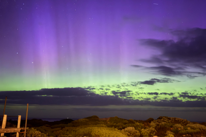 Güneş’teki patlama ilk olarak Avusturalya’dan görüntülendi