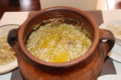 Amasya’da 2 Bin 500 Yıllık Taş Fırın Keşkek Geleneği