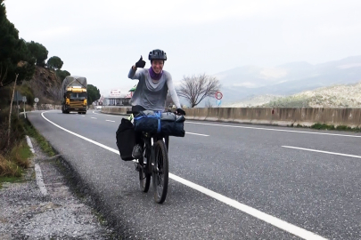 Muğla, Brezilyalı Diş Hekimi Çin’e Pedallıyor