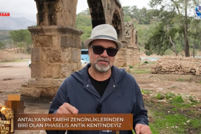 TÜRSAB TV’DE TARİH YOLCULUĞU: HALİL ÖNCÜ PHASELİS’İ KEŞFETTİ