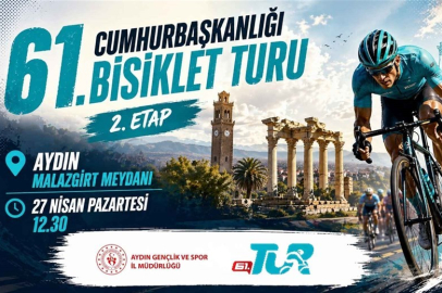 61. Türkiye Bisiklet Turu’nun 2. etabı Aydın’dan start aldı