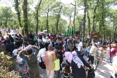 Canik Macera Parkı ilk gün 10 bin ziyaretçi ağırladı