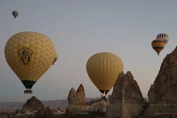 550 тысяч туристов посмотрели Каппадокию с высоты птичьего полета