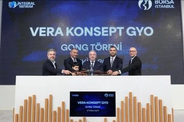 Borsa İstanbul’da gong Vera Konsept GYO için çaldı