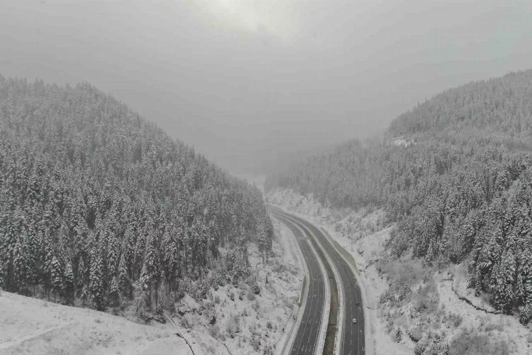 Ilgaz Dağı’nda yoğun kar yağışı: Beyaz örtü ile kaplandı