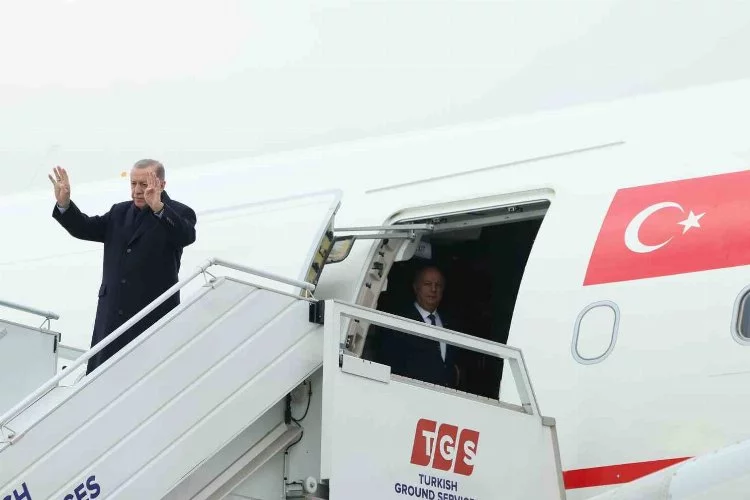Cumhurbaşkanı Erdoğan, Cezayir’e gitti
