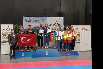 Anadolu Üniversiteli sporcu Avrupa Şampiyonası’ndan 2 madalya ile döndü