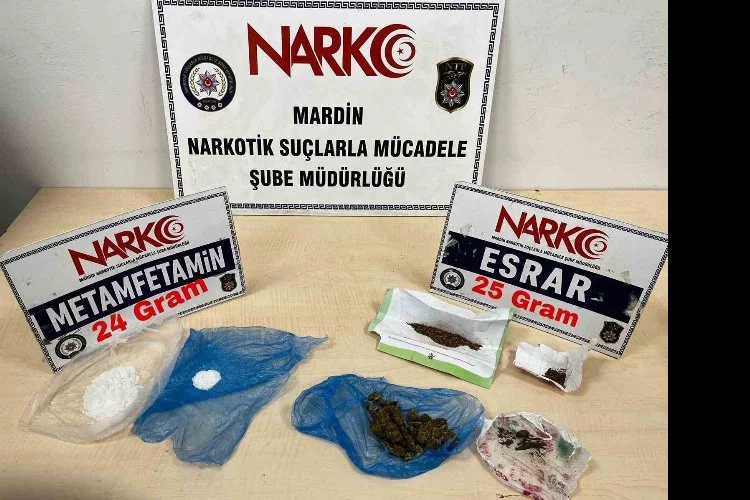 Mardin’de uyuşturucu operasyonu: 1 tutuklama