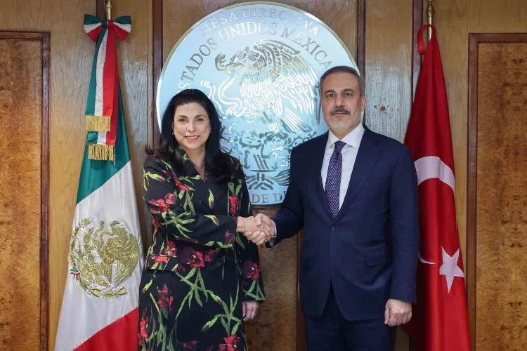 Dışişleri Bakanı Fidan, Meksika Temsilciler Meclisi Başkanı Marcela Guerra Castillo ile görüştü