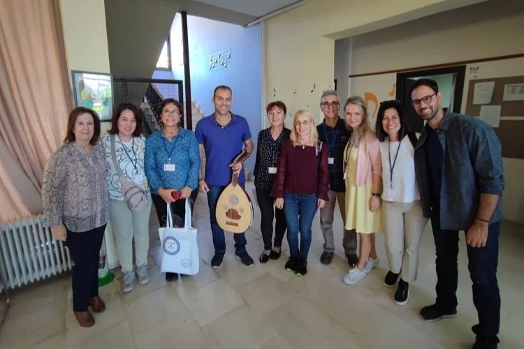 Manisa THK İlkokulu Erasmus'la müzik kültürünü tanıttılar