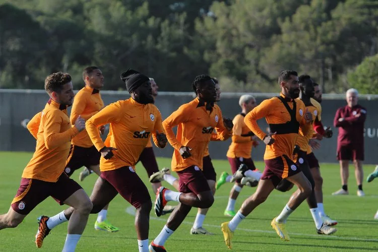 Galatasaray'ın Antalya kampı devam ediyor
