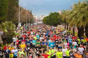 Uluslararası Runtalya Maratonu bugün Antalya'da gerçekleşecek